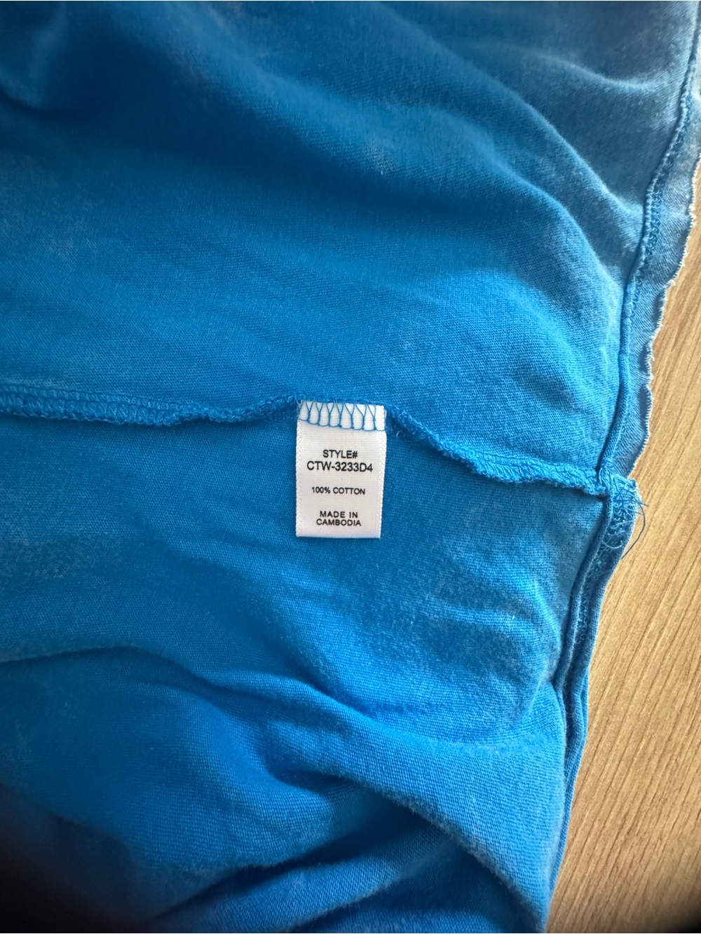 Zenana Outfitters Washed Blue Long-Sleeve Pullover With Thumb Holes. NWOT - Picture 8 of 10